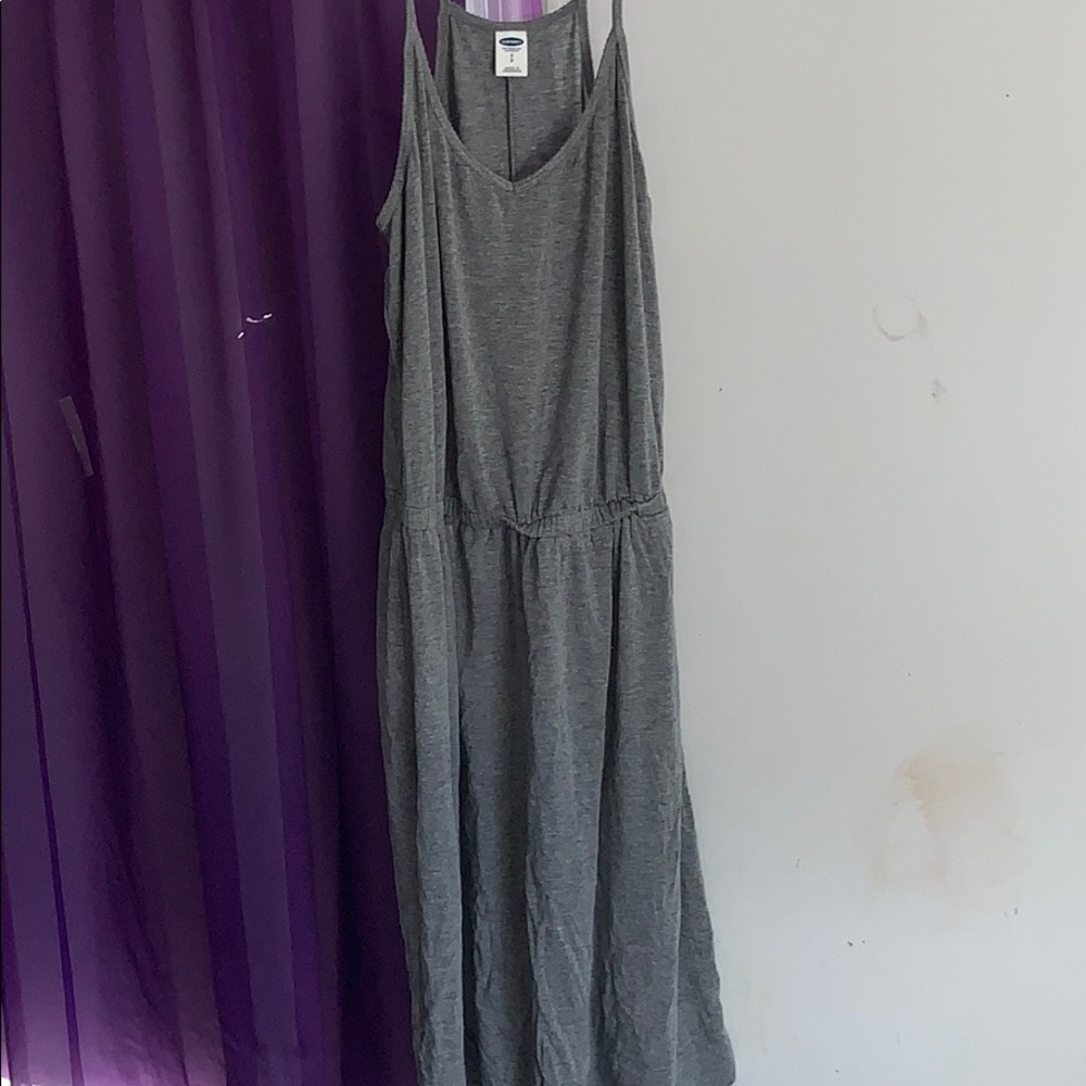 Gray old navy dress
